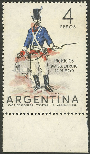 Lot 603 - Argentina general issues -  Guillermo Jalil - Philatino Auction # 2521 ARGENTINA: 