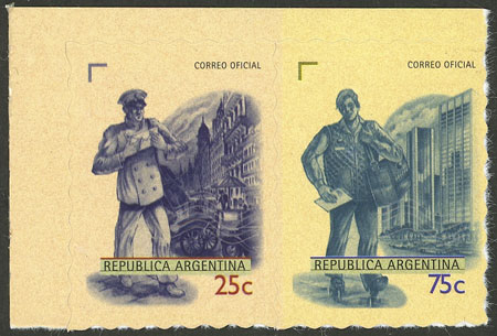 Lot 752 - Argentina general issues -  Guillermo Jalil - Philatino Auction # 2521 ARGENTINA: 