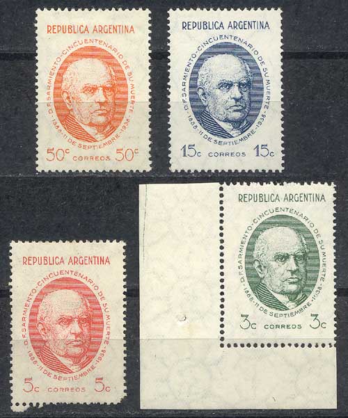 Lot 334 - Argentina general issues -  Guillermo Jalil - Philatino Auction # 2521 ARGENTINA: 