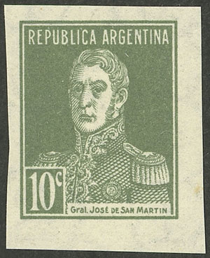 Lot 283 - Argentina general issues -  Guillermo Jalil - Philatino Auction # 2521 ARGENTINA: 
