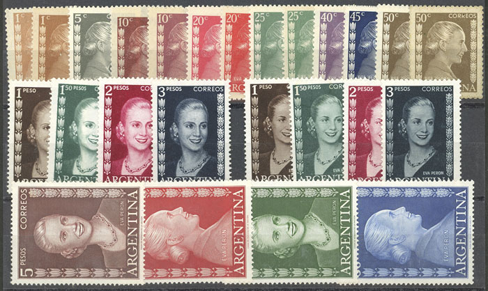 Lot 445 - Argentina general issues -  Guillermo Jalil - Philatino Auction # 2521 ARGENTINA: 