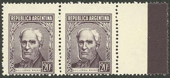 Lot 486 - Argentina general issues -  Guillermo Jalil - Philatino Auction # 2521 ARGENTINA: 