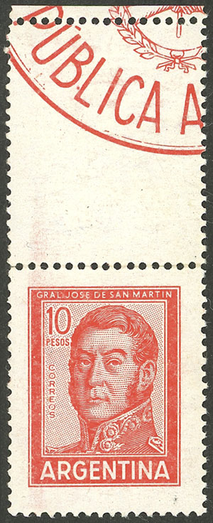 Lot 619 - Argentina general issues -  Guillermo Jalil - Philatino Auction # 2521 ARGENTINA: 