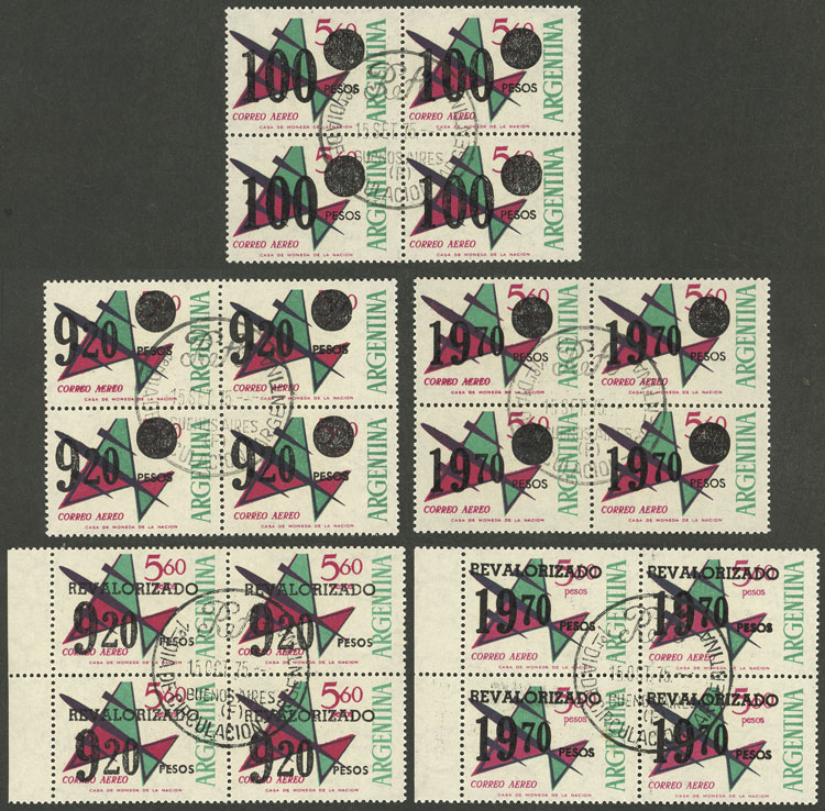 Lot 682 - Argentina general issues -  Guillermo Jalil - Philatino Auction # 2521 ARGENTINA: 