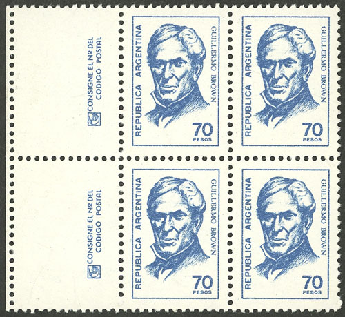 Lot 700 - Argentina general issues -  Guillermo Jalil - Philatino Auction # 2521 ARGENTINA: 
