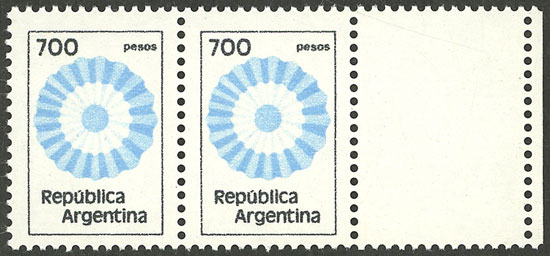 Lot 722 - Argentina general issues - Guillermo Jalil - Philatino Auction # 2521 ARGENTINA: Lot 722 - Argentina general issues - Guillermo Jalil - Philatino Auction # 2521 ARGENTINA: