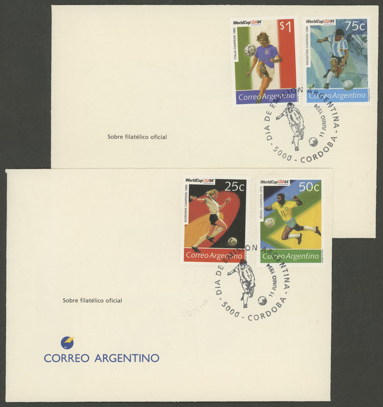 Lot 742 - Argentina general issues -  Guillermo Jalil - Philatino Auction # 2521 ARGENTINA: 