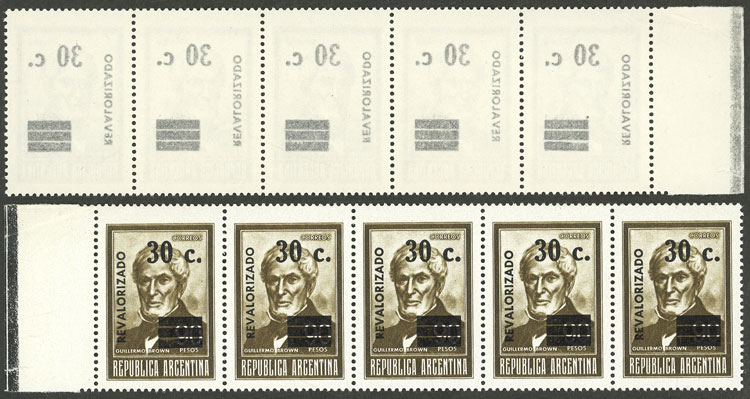 Lot 678 - Argentina general issues -  Guillermo Jalil - Philatino Auction # 2521 ARGENTINA: 