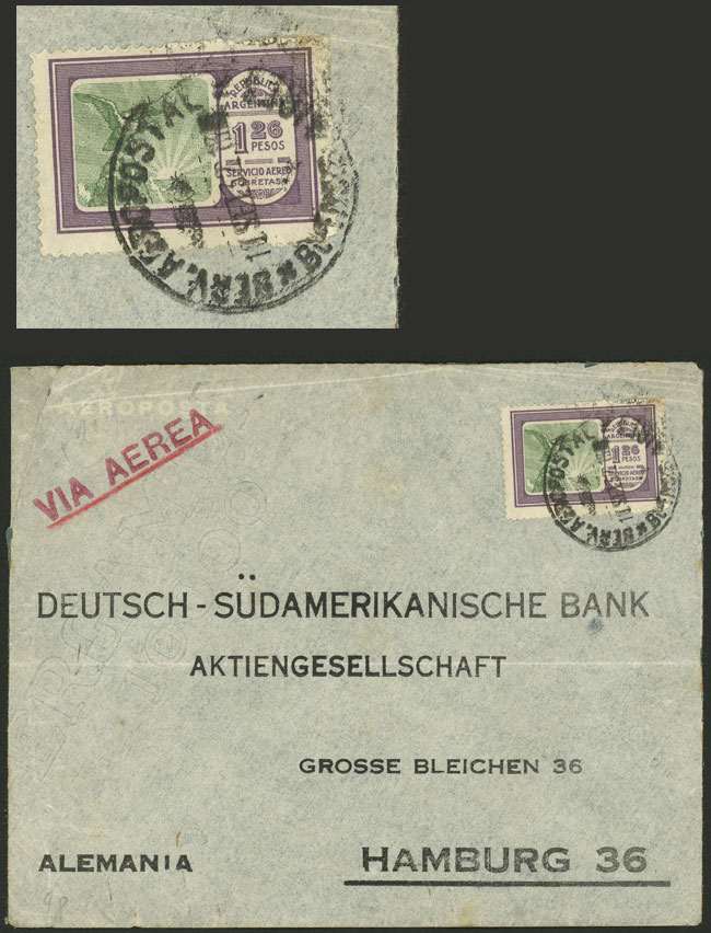 Lot 1003 - Argentina postal history -  Guillermo Jalil - Philatino Auction # 2521 ARGENTINA: 