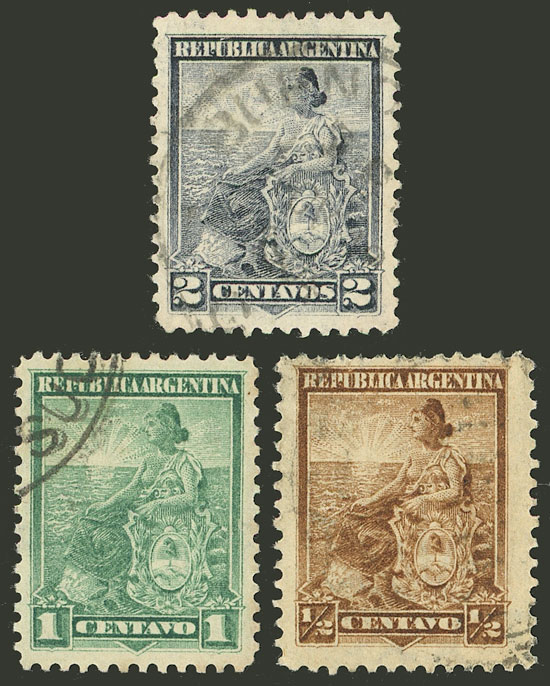 Lot 204 - Argentina general issues -  Guillermo Jalil - Philatino Auction # 2521 ARGENTINA: 