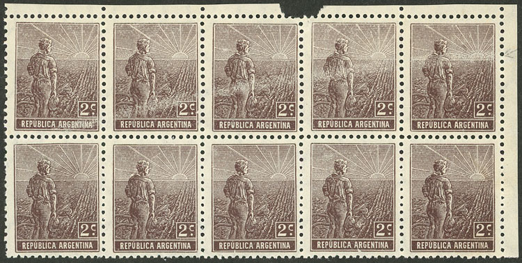 Lot 221 - Argentina general issues -  Guillermo Jalil - Philatino Auction # 2521 ARGENTINA: 