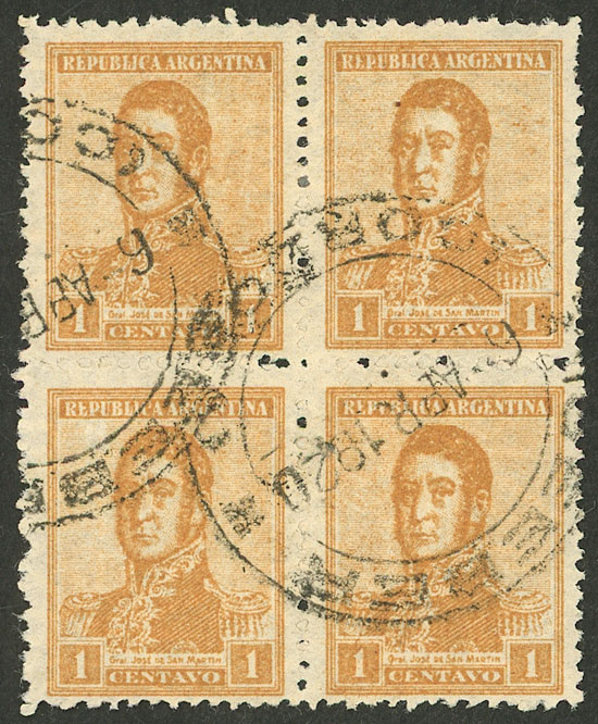 Lot 236 - Argentina general issues -  Guillermo Jalil - Philatino Auction # 2521 ARGENTINA: 