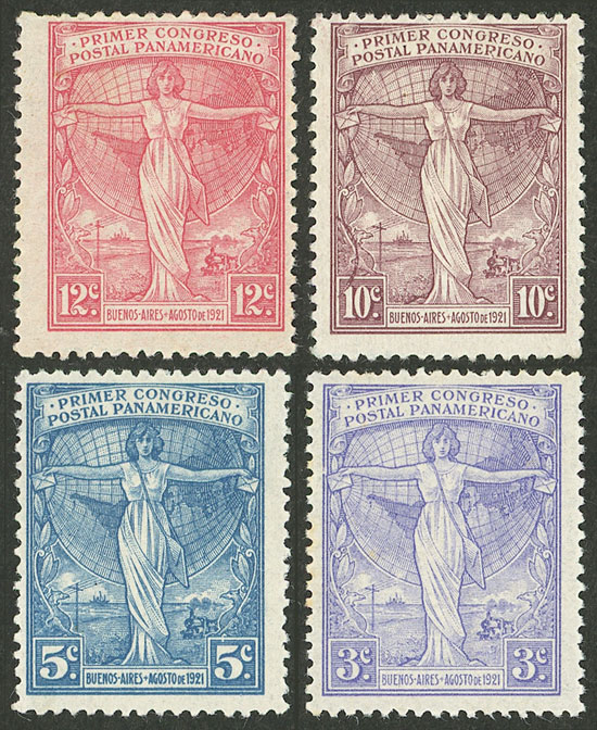 Lot 241 - Argentina general issues -  Guillermo Jalil - Philatino Auction # 2521 ARGENTINA: 