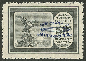 Lot 262 - Argentina general issues -  Guillermo Jalil - Philatino Auction # 2521 ARGENTINA: 