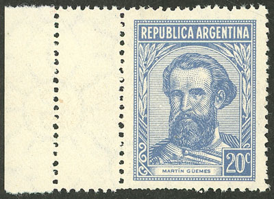 Lot 290 - Argentina general issues -  Guillermo Jalil - Philatino Auction # 2521 ARGENTINA: 