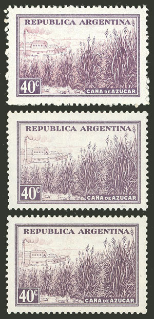 Lot 296 - Argentina general issues -  Guillermo Jalil - Philatino Auction # 2521 ARGENTINA: 