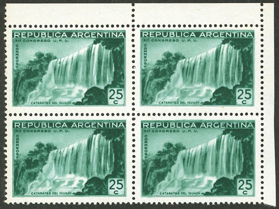 Lot 338 - Argentina general issues -  Guillermo Jalil - Philatino Auction # 2521 ARGENTINA: 