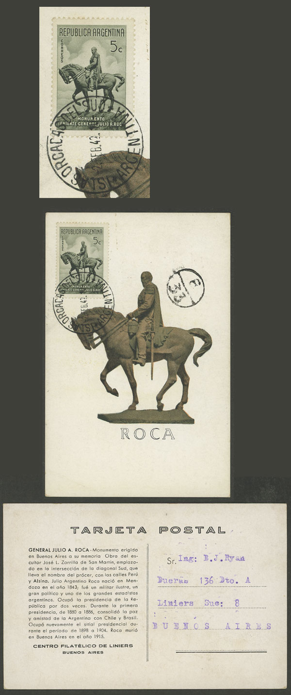 Lot 357 - Argentina general issues -  Guillermo Jalil - Philatino Auction # 2521 ARGENTINA: 