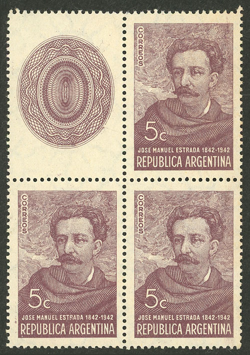 Lot 361 - Argentina general issues -  Guillermo Jalil - Philatino Auction # 2521 ARGENTINA: 