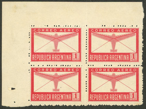Lot 371 - Argentina general issues -  Guillermo Jalil - Philatino Auction # 2521 ARGENTINA: 