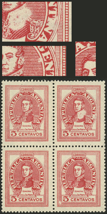 Lot 381 - Argentina general issues -  Guillermo Jalil - Philatino Auction # 2521 ARGENTINA: 