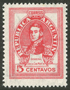 Lot 384 - Argentina general issues -  Guillermo Jalil - Philatino Auction # 2521 ARGENTINA: 