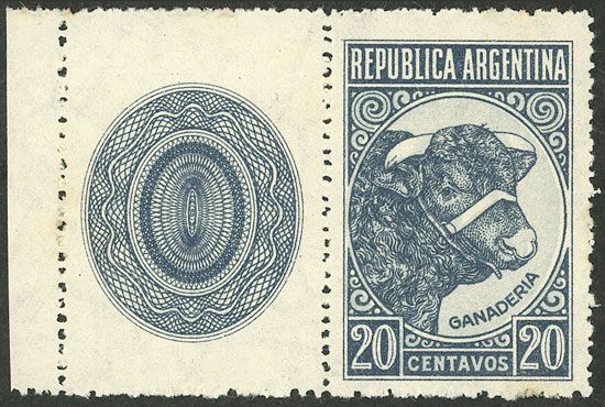 Lot 386 - Argentina general issues -  Guillermo Jalil - Philatino Auction # 2521 ARGENTINA: 
