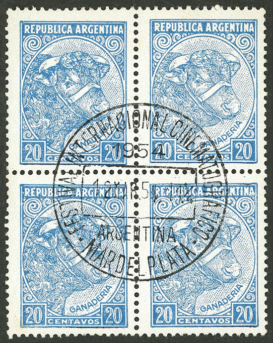 Lot 390 - Argentina general issues -  Guillermo Jalil - Philatino Auction # 2521 ARGENTINA: 