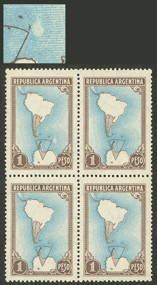 Lot 380 - Argentina general issues -  Guillermo Jalil - Philatino Auction # 2521 ARGENTINA: 