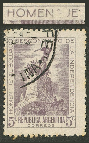 Lot 413 - Argentina general issues -  Guillermo Jalil - Philatino Auction # 2521 ARGENTINA: 
