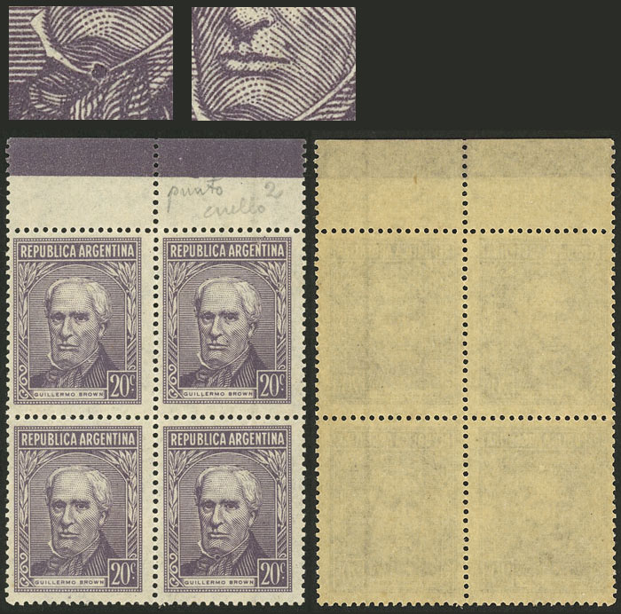 Lot 483 - Argentina general issues -  Guillermo Jalil - Philatino Auction # 2521 ARGENTINA: 