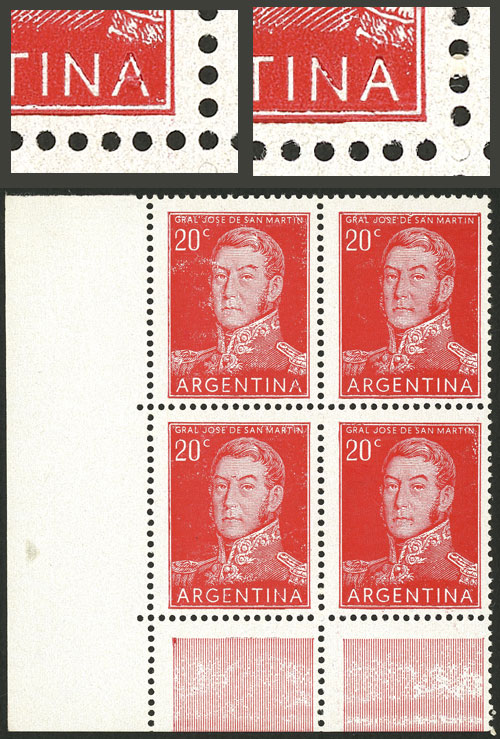 Lot 477 - Argentina general issues -  Guillermo Jalil - Philatino Auction # 2521 ARGENTINA: 