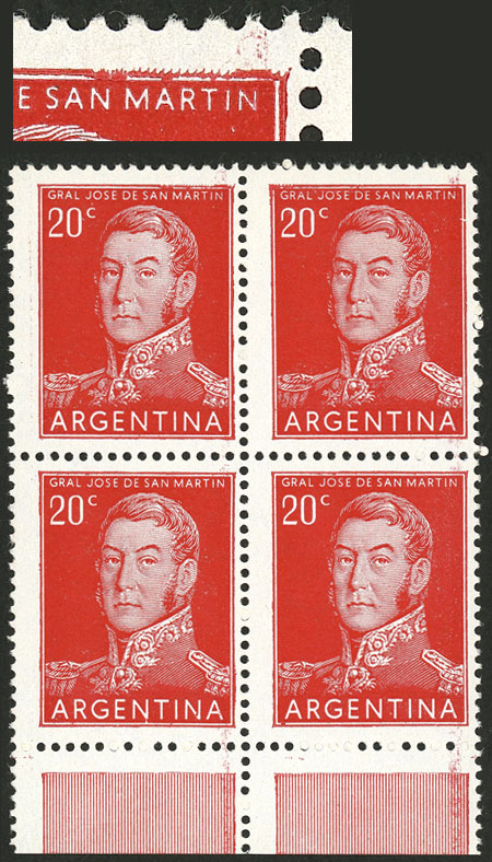 Lot 473 - Argentina general issues -  Guillermo Jalil - Philatino Auction # 2521 ARGENTINA: 