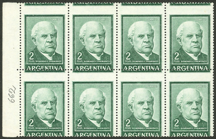 Lot 553 - Argentina general issues -  Guillermo Jalil - Philatino Auction # 2521 ARGENTINA: 