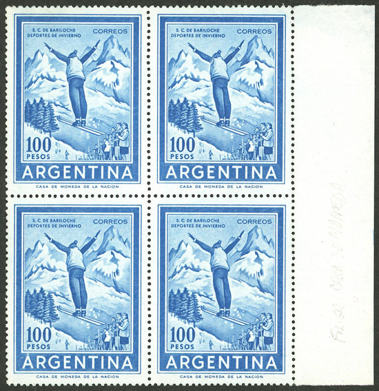 Lot 652 - Argentina general issues -  Guillermo Jalil - Philatino Auction # 2521 ARGENTINA: 