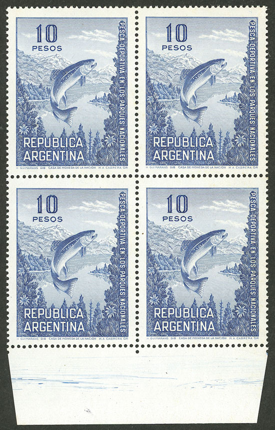 Lot 671 - Argentina general issues -  Guillermo Jalil - Philatino Auction # 2521 ARGENTINA: 