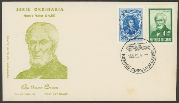 Lot 668 - Argentina general issues -  Guillermo Jalil - Philatino Auction # 2521 ARGENTINA: 