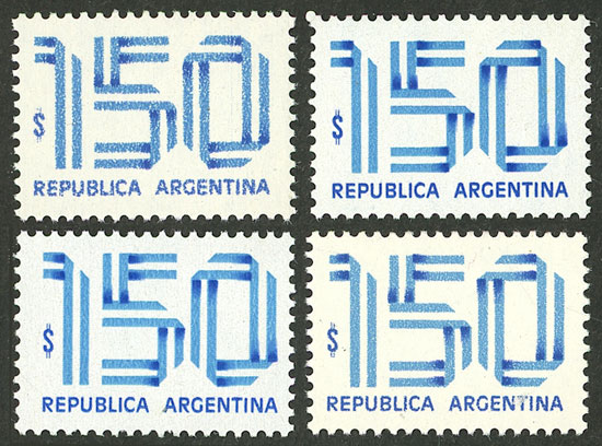 Lot 720 - Argentina general issues - Guillermo Jalil - Philatino Auction # 2521 ARGENTINA: Lot 720 - Argentina general issues - Guillermo Jalil - Philatino Auction # 2521 ARGENTINA: