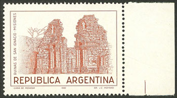 Lot 727 - Argentina general issues -  Guillermo Jalil - Philatino Auction # 2521 ARGENTINA: 