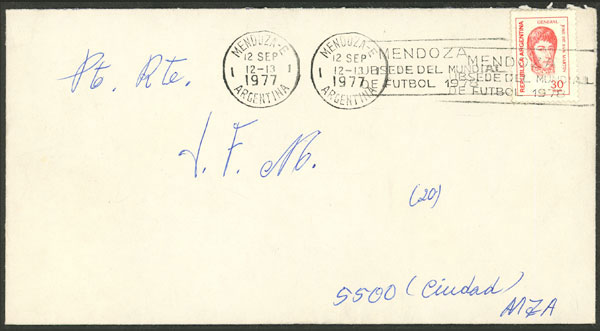 Lot 1036 - Argentina postal history -  Guillermo Jalil - Philatino Auction # 2521 ARGENTINA: 