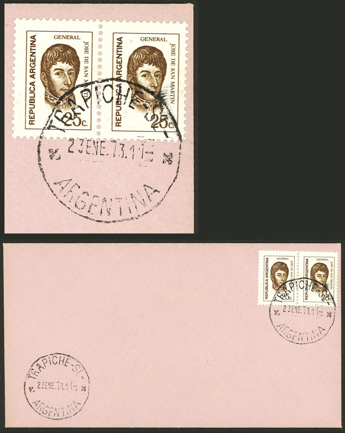 Lot 1031 - Argentina postal history -  Guillermo Jalil - Philatino Auction # 2521 ARGENTINA: 