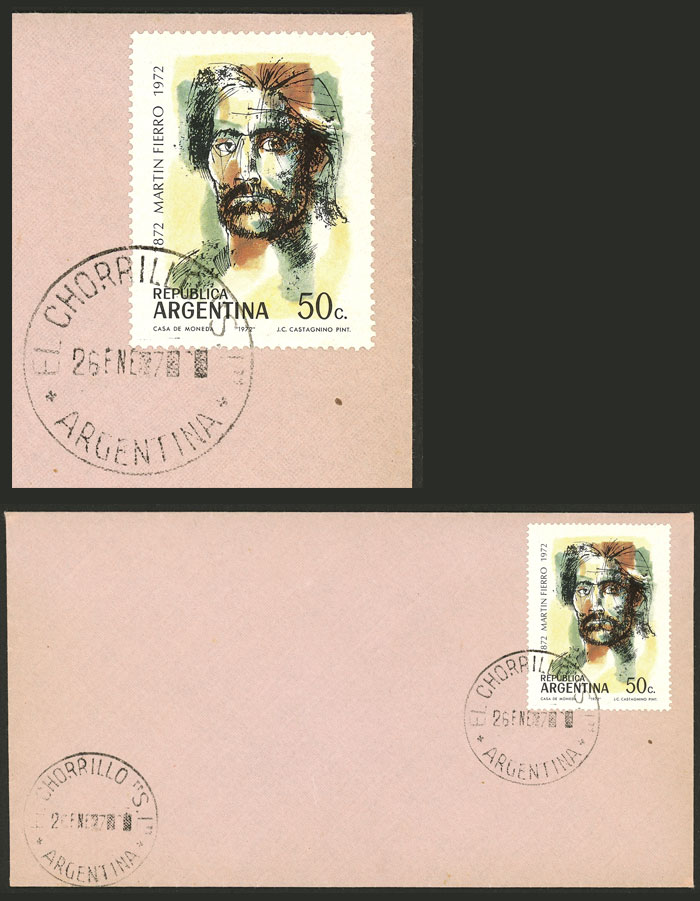 Lot 1032 - Argentina postal history -  Guillermo Jalil - Philatino Auction # 2521 ARGENTINA: 