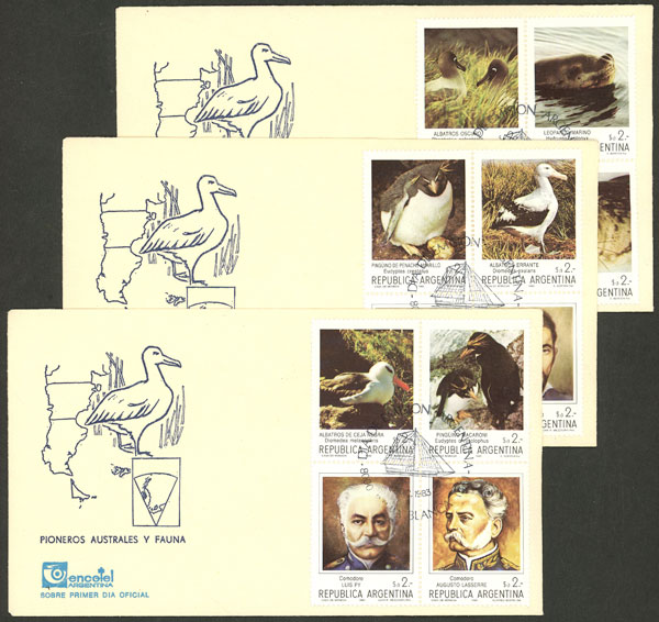 Lot 731 - Argentina general issues -  Guillermo Jalil - Philatino Auction # 2521 ARGENTINA: 