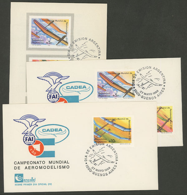 Lot 740 - Argentina general issues -  Guillermo Jalil - Philatino Auction # 2521 ARGENTINA: 
