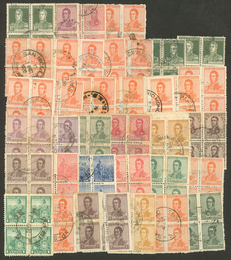 Lot 1047 - Argentina Lots and Collections -  Guillermo Jalil - Philatino Auction # 2521 ARGENTINA: 