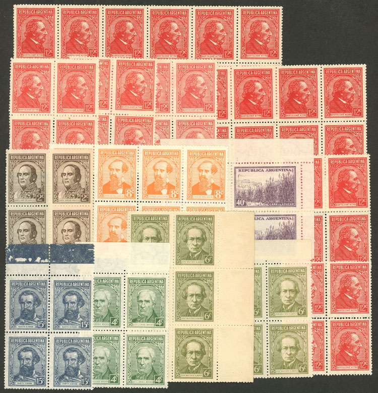 Lot 1049 - Argentina Lots and Collections -  Guillermo Jalil - Philatino Auction # 2521 ARGENTINA: 
