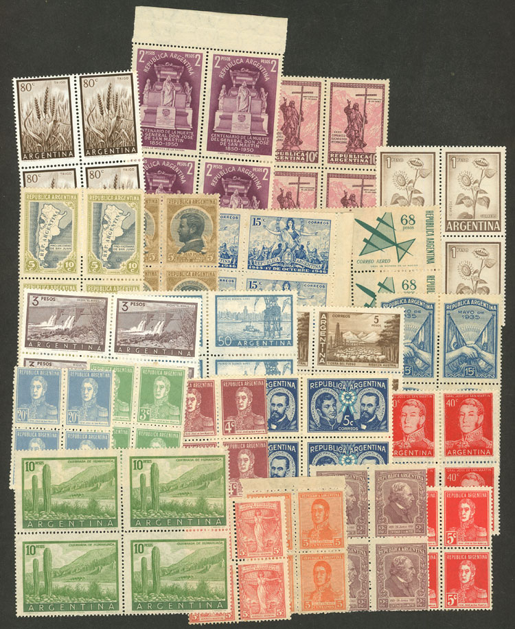 Lot 1052 - Argentina Lots and Collections - Guillermo Jalil - Philatino Auction # 2521 ARGENTINA: Lot 1052 - Argentina Lots and Collections - Guillermo Jalil - Philatino Auction # 2521 ARGENTINA: