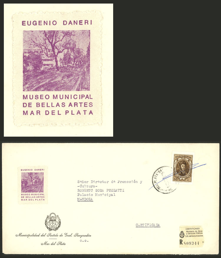 Lot 1069 - Argentina cinderellas -  Guillermo Jalil - Philatino Auction # 2521 ARGENTINA: 