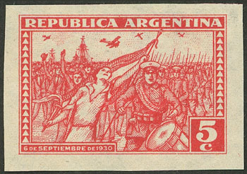 Lot 266 - Argentina general issues -  Guillermo Jalil - Philatino Auction # 2521 ARGENTINA: 