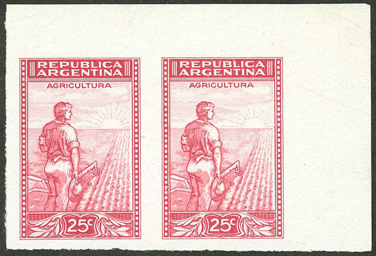 Lot 294 - Argentina general issues -  Guillermo Jalil - Philatino Auction # 2521 ARGENTINA: 